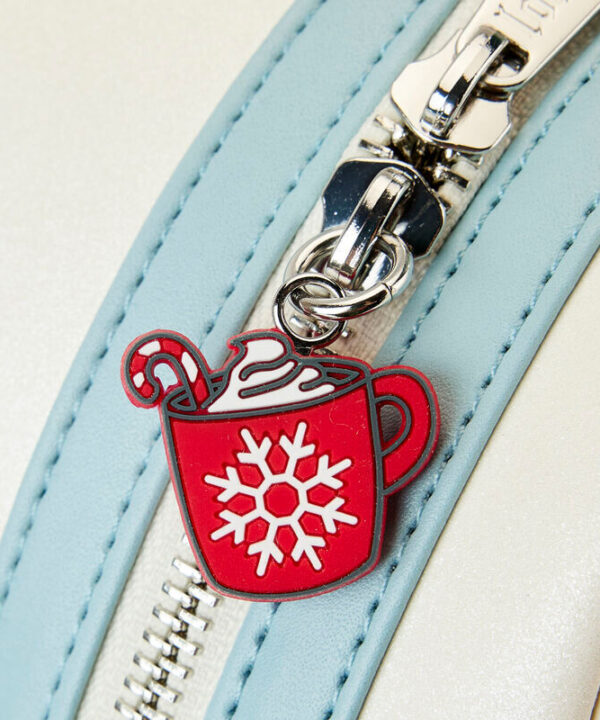 Mochila glitter Holiday Snow Angel Stitch Disney Loungefly 26cm - Imagen 7