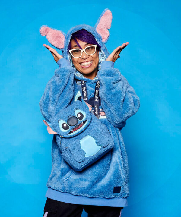 Mochila peluche Stitch Disney Loungefly 26cm - Imagen 8