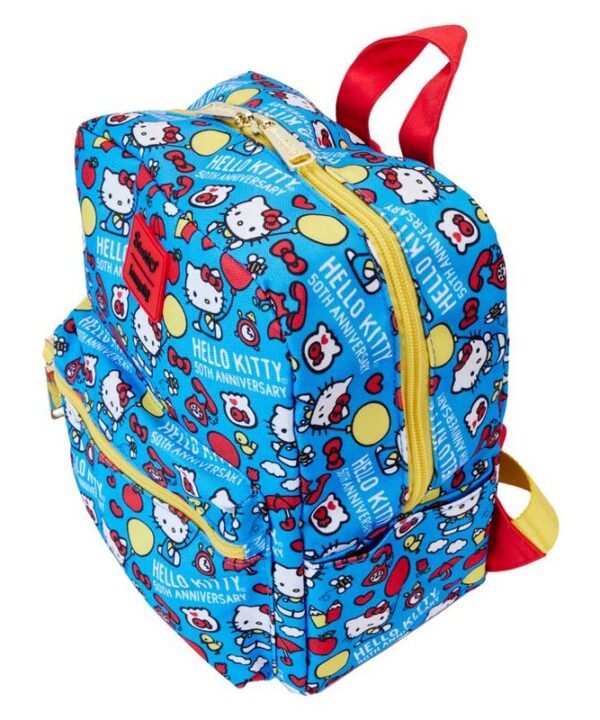 Mochila 50th Anniversary Hello Kitty Loungefly 24cm - Imagen 4