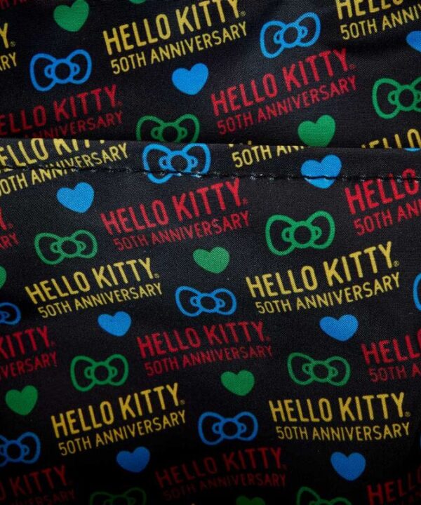 Mochila 50th Anniversary Hello Kitty Loungefly 24cm - Imagen 5