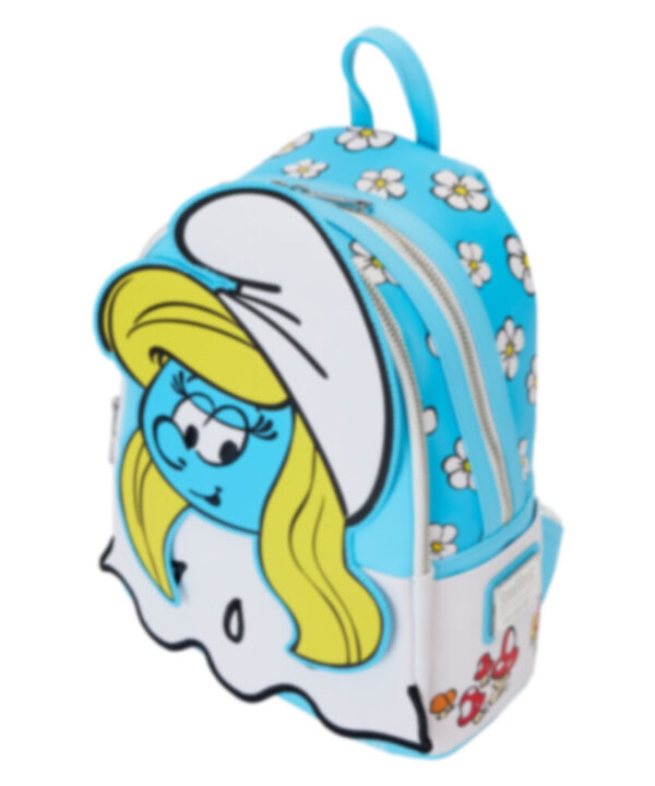 Mochila Pitufina Los Pitufos Loungefly 26cm - Imagen 3