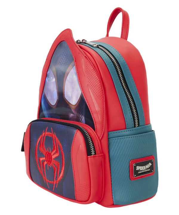 Mochila Miles Morales Spider-Verse Marvel Loungefly 26cm - Imagen 3