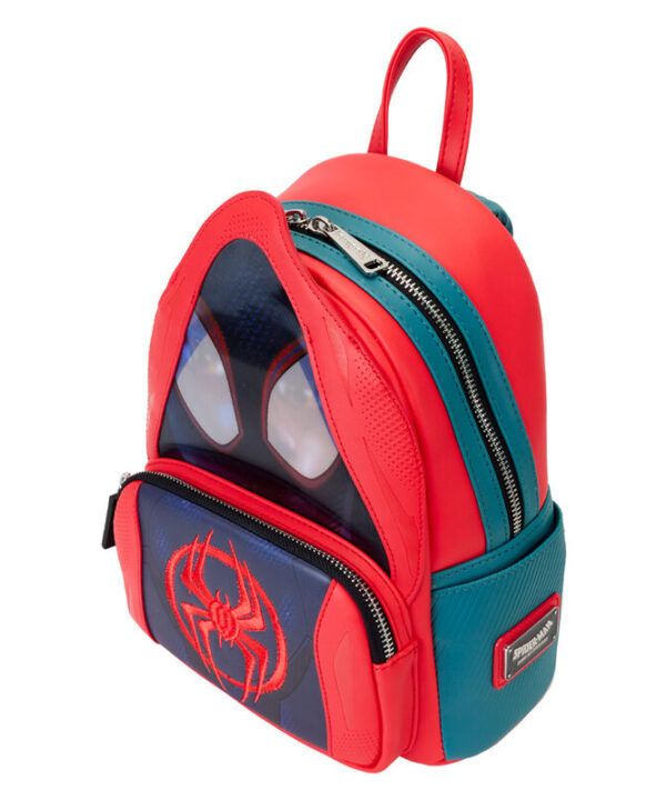 Mochila Miles Morales Spider-Verse Marvel Loungefly 26cm - Imagen 4