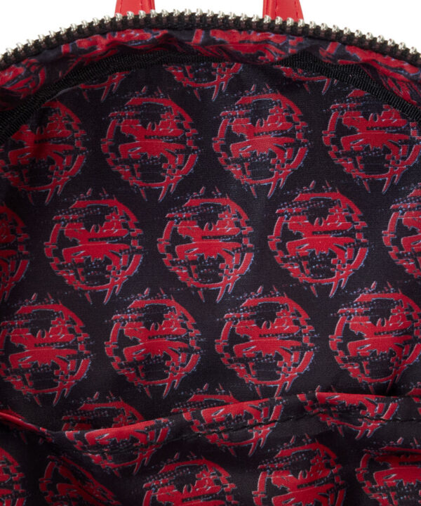 Mochila Miles Morales Spider-Verse Marvel Loungefly 26cm - Imagen 7