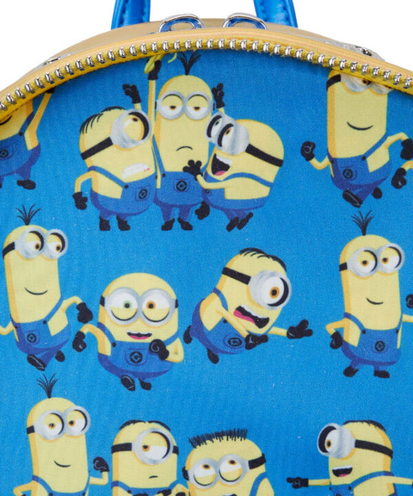 Mochila Bob Minions Gru Mi Villano Favorito Loungefly 26cm - Imagen 5