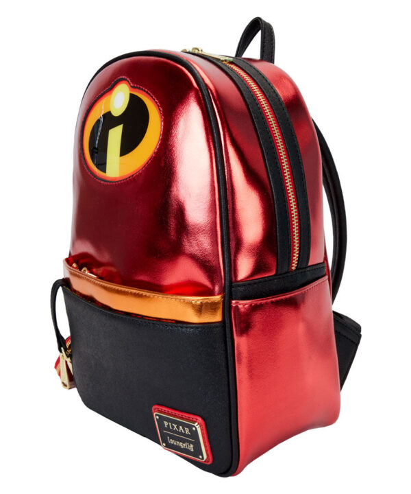 Mochila 20th Anniversary Los Increibles Disney Pixar Loungefly 30cm - Imagen 3