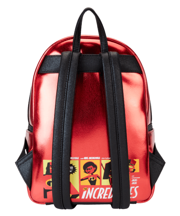 Mochila 20th Anniversary Los Increibles Disney Pixar Loungefly 30cm - Imagen 6