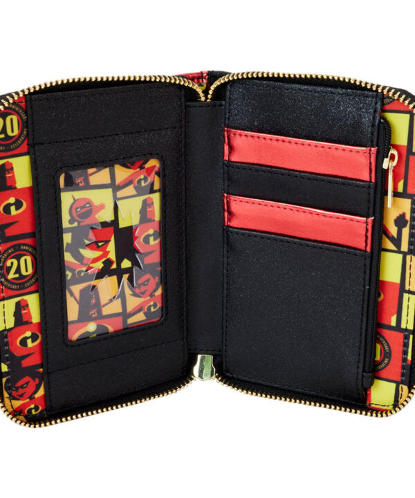Cartera 20th Anniversary Los Increibles Disney Pixar Loungefly - Imagen 4