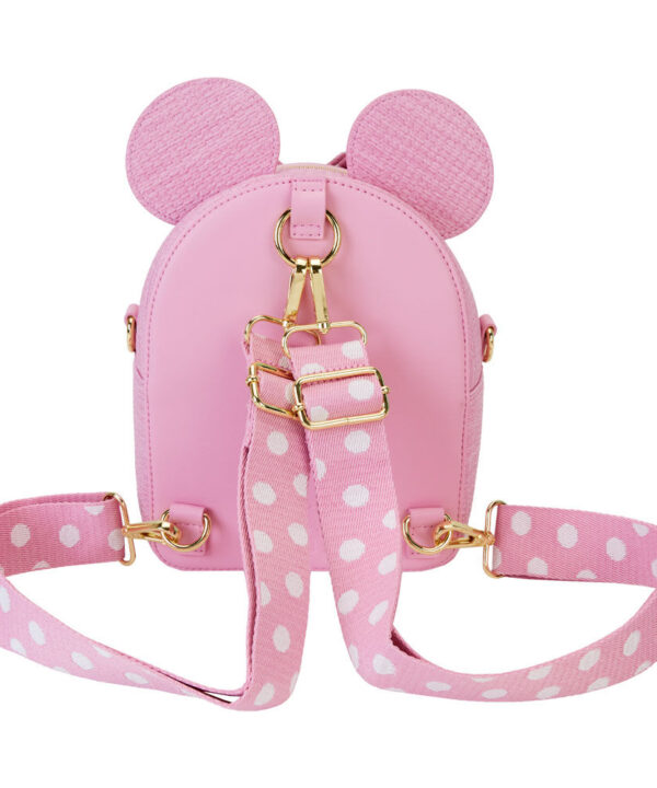 Mochila Straw Minnie Disney Loungefly 20cm - Imagen 4