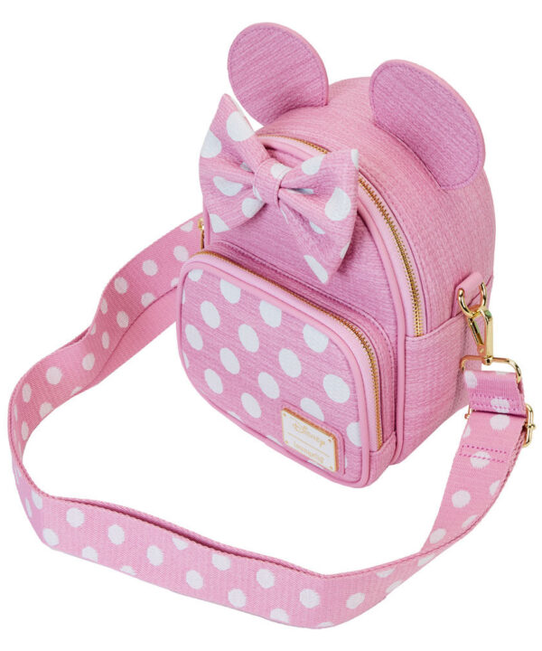Mochila Straw Minnie Disney Loungefly 20cm - Imagen 5
