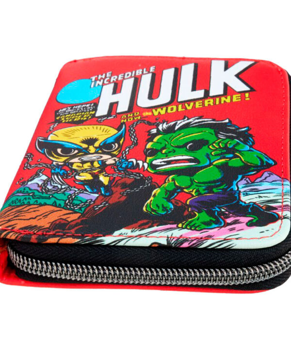 Cartera Wolverine 50th Anniversary Comic Action Marvel Loungefly - Imagen 4