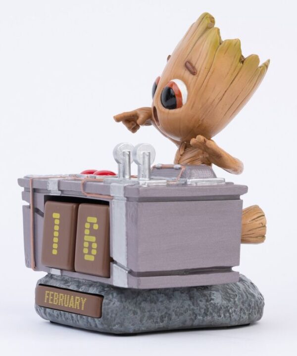 Calendario Perpetuo 3D Groot Death Button Guardianes de la Galaxia Marvel - Imagen 3
