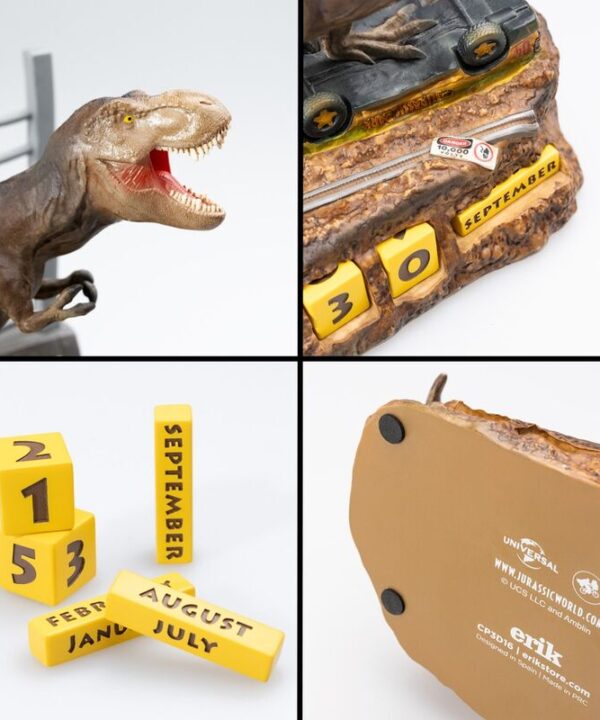 Calendario Perpetuo 3D Jurassic Park - Imagen 4