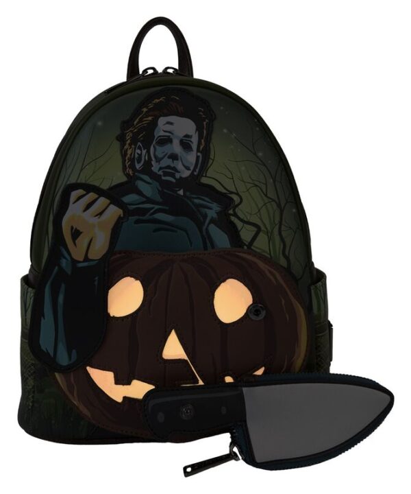Mochila Michael Myers Haloween Loungefly 26cm - Imagen 3