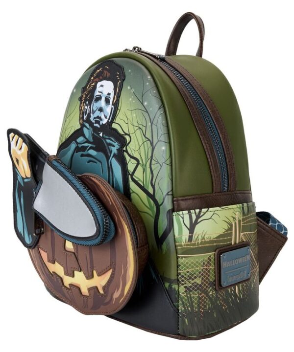 Mochila Michael Myers Haloween Loungefly 26cm - Imagen 4