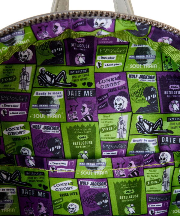 Mochila Lydia Deetz Beetlejuice 2 Loungefly 26cm - Imagen 5