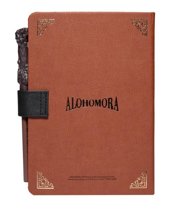 Cuaderno A5 premium + boligrafo varita Hogwarts Harry Potter - Imagen 2