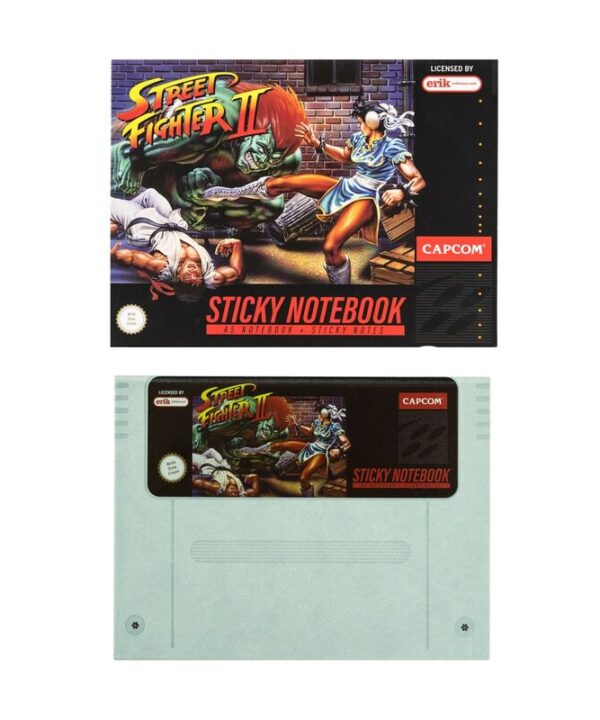 Cuaderno A5 premium Sticky notas Street Fighter - Imagen 2