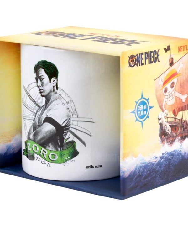 Taza Roronoa Zoro One Piece 350ml - Imagen 2