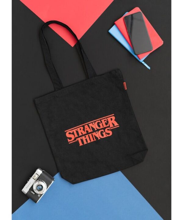 Bolsa shopping Logo Stranger Things - Imagen 3