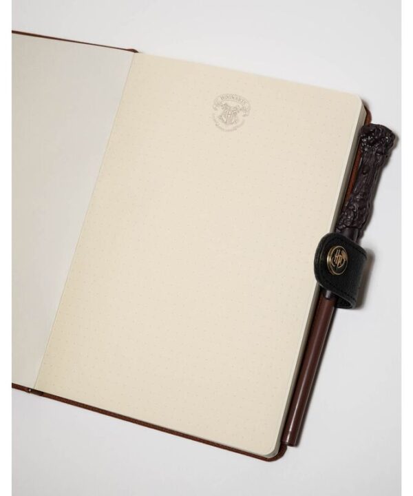 Cuaderno A5 premium + boligrafo varita Hogwarts Harry Potter - Imagen 4