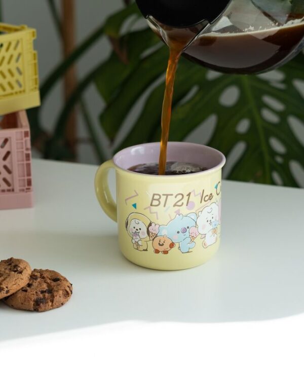 Taza premium Ice Cream BT21 - Imagen 4