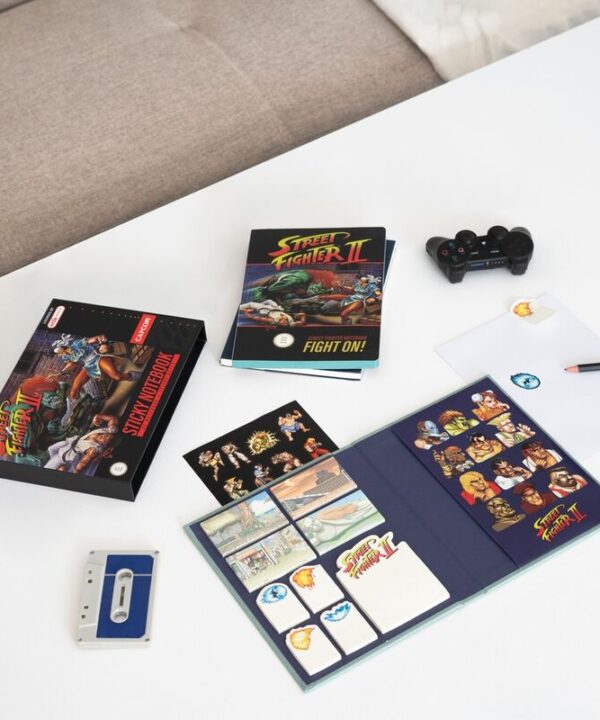 Cuaderno A5 premium Sticky notas Street Fighter - Imagen 4