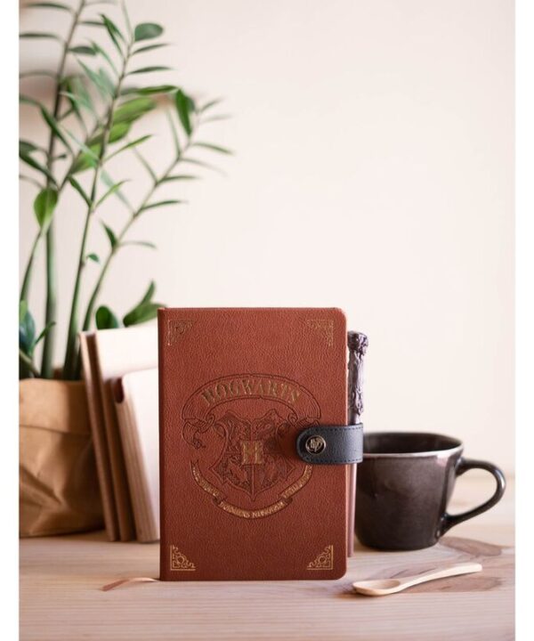 Cuaderno A5 premium + boligrafo varita Hogwarts Harry Potter - Imagen 5