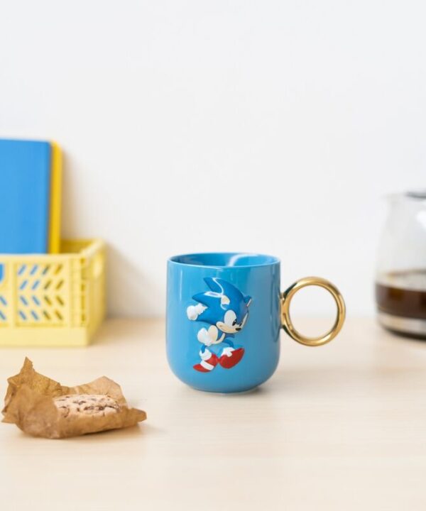 Taza 3D Sonic The Hedgehog 350ml - Imagen 5