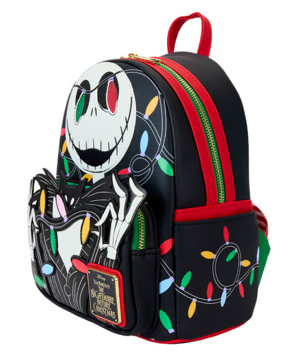 Mochila Smiling Jack Pesadilla Antes de Navidad Disney Loungefly - Imagen 2