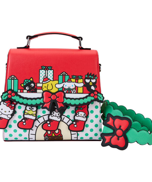 Bolso bandolera Christmas Hello Kitty Sanrio Loungefly - Imagen 3