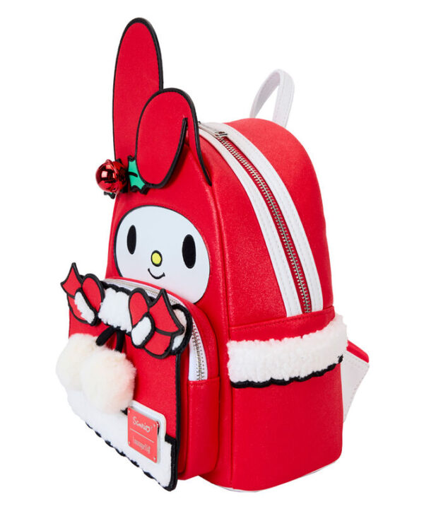 Mochila Winter My Melody Sanrio Loungefly 26cm - Imagen 3