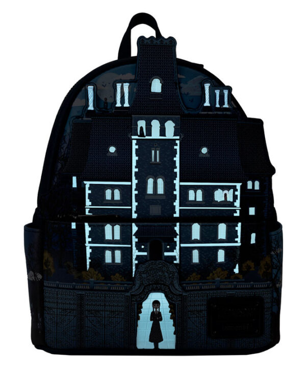 Mochila Nevermore Academy Miercoles Loungefly - Imagen 3