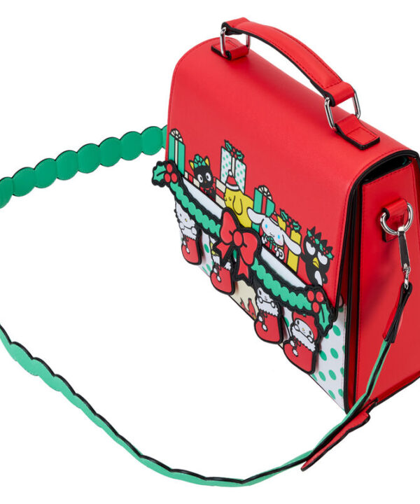 Bolso bandolera Christmas Hello Kitty Sanrio Loungefly - Imagen 4