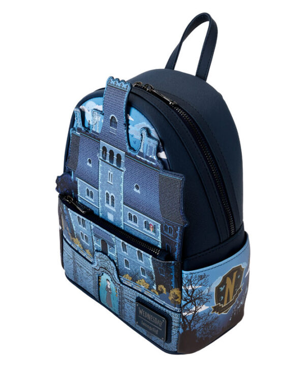 Mochila Nevermore Academy Miercoles Loungefly - Imagen 4