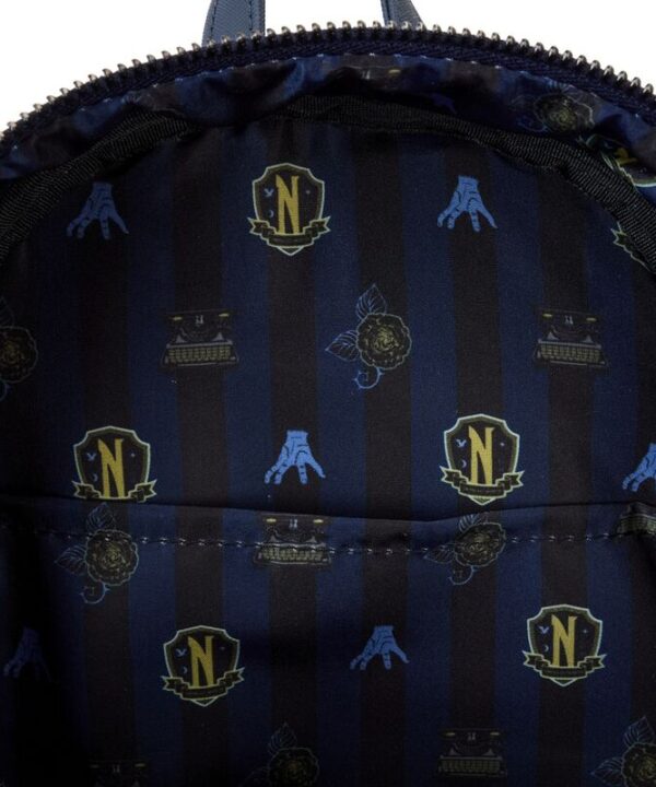 Mochila Nevermore Academy Miercoles Loungefly - Imagen 6