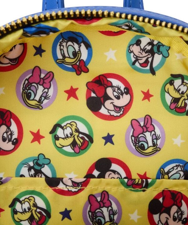 Mochila Mickey and Friends Classic Disney Loungefly 26cm - Imagen 6