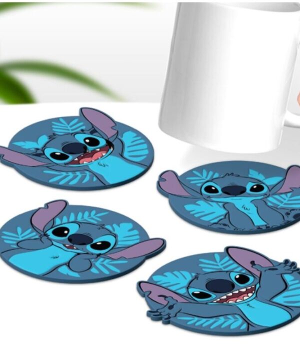 Set 4 Posavasos Stitch Disney - Imagen 3