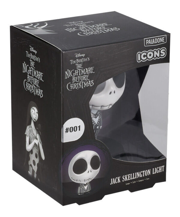 Lampara Icons Jack Skellington Pesadilla Antes de Navidad Disney 10cm - Imagen 3