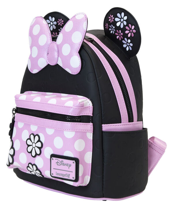 Mochila Floral Rock the Dots Minnie Disney Loungefly - Imagen 7