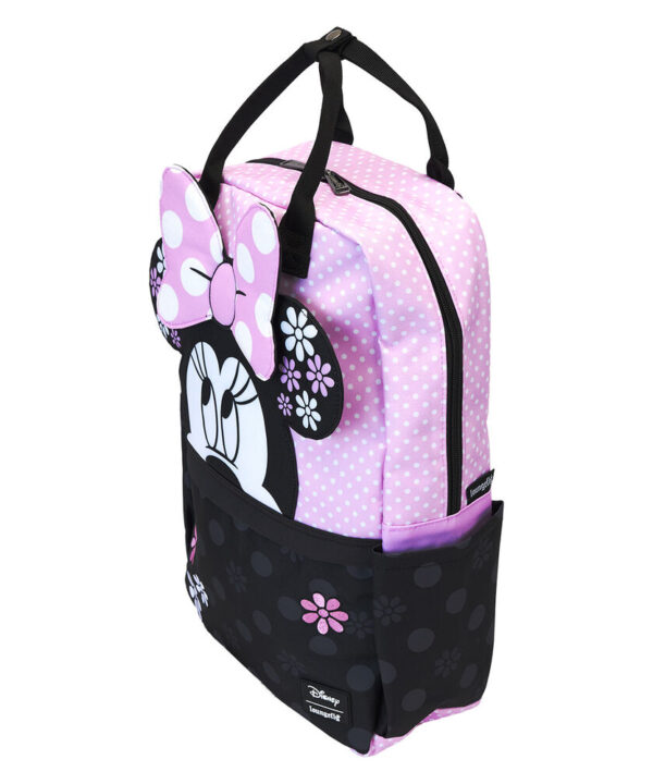 Mochila nylon Floral Rock the Dots Minnie Disney Loungefly - Imagen 2