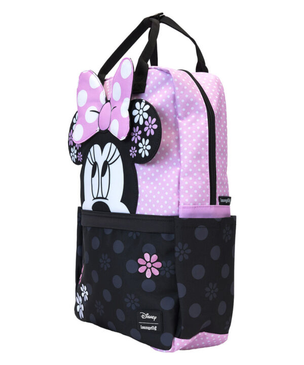 Mochila nylon Floral Rock the Dots Minnie Disney Loungefly - Imagen 4