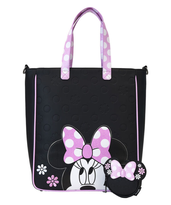 Bolso + monedero Floral Rock the Dots Minnie Disney Loungefly - Imagen 9