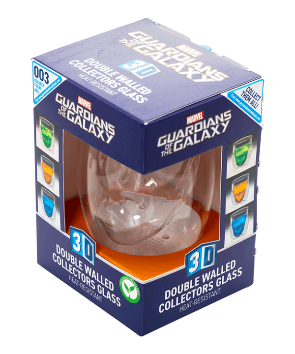 Vaso 3D doble pared Baby Groot Gurdianes de la Galaxia Marvel - Imagen 2