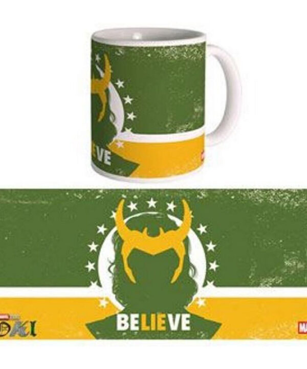 Taza Loki Los Vengadores Avengers Marvel 315ml - Imagen 1