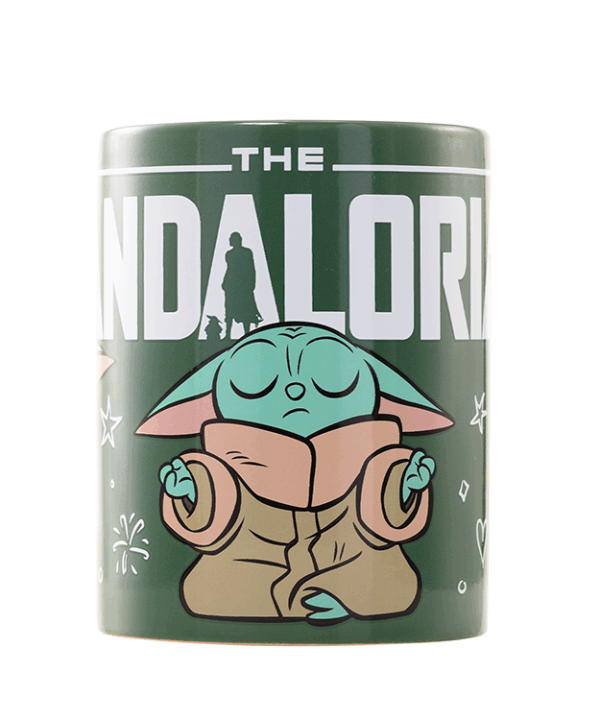 Taza funda de peluche Grogu Mandalorian Star Wars 440ml - Imagen 3