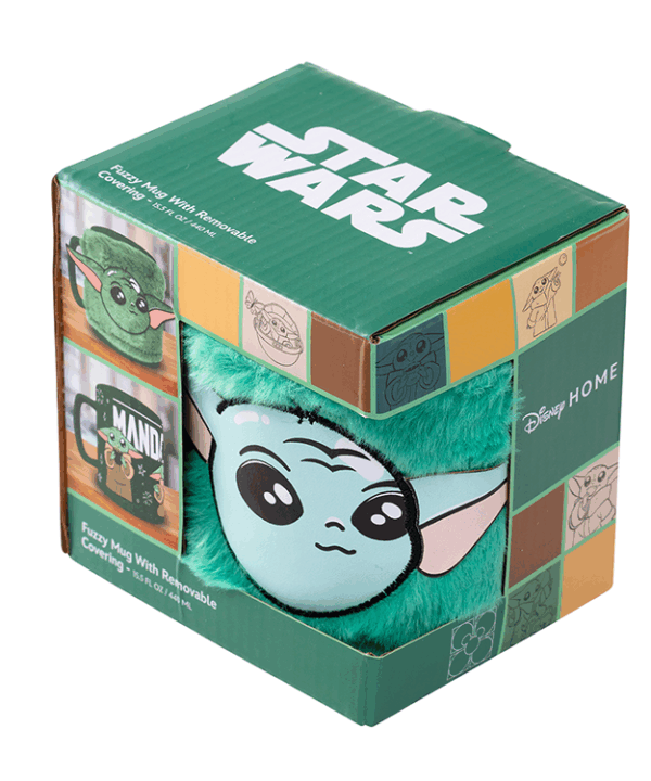 Taza funda de peluche Grogu Mandalorian Star Wars 440ml - Imagen 4