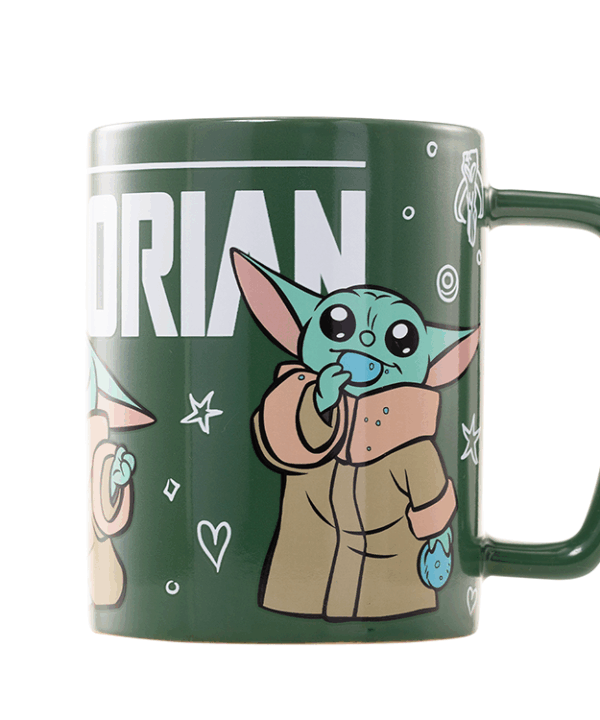 Taza funda de peluche Grogu Mandalorian Star Wars 440ml - Imagen 5