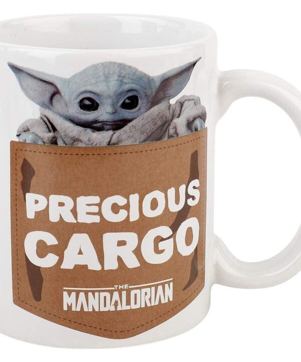 Set Taza + Posavasos y Llavero Yoda the Child Mandalorian Star Wars - Imagen 3