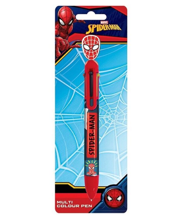 Boligrafo multicolor Spiderman Marvel - Imagen 1
